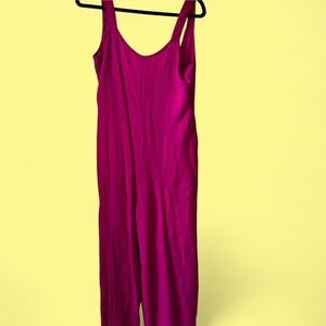Vibrant Pink Jumpsuit